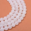 Kép 1/4 - Fehér Jade ásványgyöngy (8mm)/10db