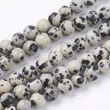 Kép 1/2 - Dalmata jáspis ásványgyöngy (6mm)/10db