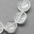 Kép 1/2 - Hegyikristály lapos ásvány medál (14mm)