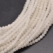 Kép 1/3 - Fehér jade ásványgyöngy (6mm)/10db