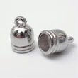 Kép 1/2 - 5db Antikolt ezüst zsinórvégzáró 12x8mm (kisebb)
