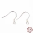 Kép 1/2 - 925 sterling ezüst akasztós fülbevalóalap