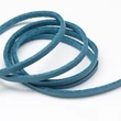 Kép 3/3 - Világos kék hasított bőrszál (3mm)