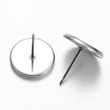 Kép 1/2 - Nemesacél bedugós fülbevalóalap (10mm)