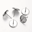 Kép 2/2 - Nemesacél bedugós fülbevalóalap (10mm)