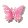 Kép 1/2 - Pink pillangó műgyanta kaboson  (37x31x5mm)