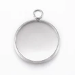 Kép 1/3 - Nemesacél medálalap (16mm)