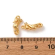 Kép 4/4 - Arany színű 18K arannyal futtatott cirkónia, csikóhal medál (15x6.5x4mm)