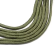 Kép 2/2 - Khaki paracord zsinór (4mm) /10 méter