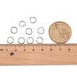 Kép 2/4 - 10db nemesacél szimpla szerelőkarika (8mm)
