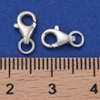 Kép 3/3 - 925 sterling ezüst delfinkapocs (9.5mm)
