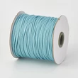 Kép 3/4 - Világoskék színű viaszolt szál (0.8mm) /5 méter