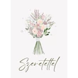 Kép 1/2 - Ajándék kísérő kártya "Szeretettel" (9x6,5cm)