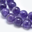 Kép 2/3 - Ametiszt ásványgyöngy (8mm)/10db