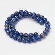 Kép 2/2 - Mashan Jade (kék) ásványgyöngy (10mm)/5db