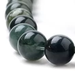 Kép 3/3 - Mohaachát ásványgyöngy (8mm)/10db