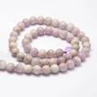 Kép 3/4 - Kunzit ásványgyöngy szálban  (8mm)/49db