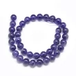 Kép 3/3 - Ametiszt ásványgyöngy (8mm)/10db