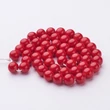 Kép 2/4 - Mashan Jade ásványgyöngy szálban (6mm)/65db