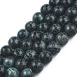 Kép 5/5 - Tengerzöld festett tűz achát ásványgyöngy (8mm)/10db