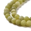 Kép 5/5 - Matt taiwan jade ásványgyöngy (6mm)/10db