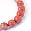 Kép 5/5 - Vörös Jáspis ásványgyöngy (10mm)/1db
