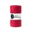 Kép 1/2 - Bobbiny kifésülhető makramé fonal 3 mm - Classic Red	