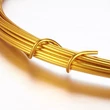 Kép 3/4 - Arany aluminium ékszerdrót (1mm/10m)