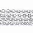 Kép 1/2 - Nemesacél keresztezett szemű ékszerlánc (2x1,5mm)