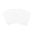 Kép 3/7 - 10db Fehér színű fülbevaló és nyaklánc tartó papír (9x6cm)