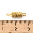 Kép 4/4 - Arany színű nemesacél csavaros kapocs (16x4x4mm)