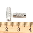 Kép 3/4 - 2db Ezüst színű csavaros kapocs (11.4x4.5mm)