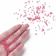 Kép 4/4 - Selyem fényű pink színű kásagyöngy (11/0)