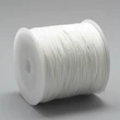 Kép 1/3 - Fehér színű microcord zsinór (1mm) / 1 guriga