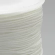 Kép 2/3 - Fehér színű microcord zsinór (1mm) /10 méter
