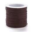 Kép 1/2 - Barna színű microcord zsinór (1mm) /90 méter