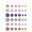 Kép 1/2 - Mandala-1 Üveglencsés ékszerpapír több méret 6 féle minta A5