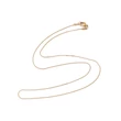 Kép 4/4 - Arany színű nemesacél szerpentin nyaklánc (50cm)