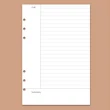 Kép 1/3 - Noteszhez lefűzhető papír (17,1x9,4cm)
