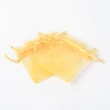 Kép 1/2 - Arany organza tasak (9x7cm)