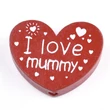 Kép 2/2 - I love mummy fagyöngy (23x29x7mm)