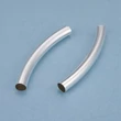 Kép 2/4 - Ezüstözött hajlított üreges cső (52.5x6mm)