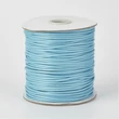 Kép 2/5 - Világos kék színű viaszolt szál (2mm)