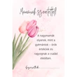 Kép 2/2 - Ajándék kísérő kártya "Mamának szeretettel!" (14x9,5cm)