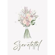 Kép 2/2 - Ajándék kísérő kártya "Szeretettel" (9x6,5cm)