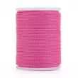 Kép 2/4 - Csavart pink viaszolt zsinór (1mm) /11m
