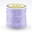 Kép 2/4 - Világos lila színű selyem zsinór (1mm)