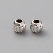 Kép 2/3 - 925 sterling ezüst gyöngy (3mm) /2db
