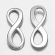 Kép 2/3 - Antikolt ezüst színű végtelen kapcsolóelem/2db