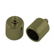 Kép 2/2 - Antikolt bronz színű zsinórvég (15x10mm)